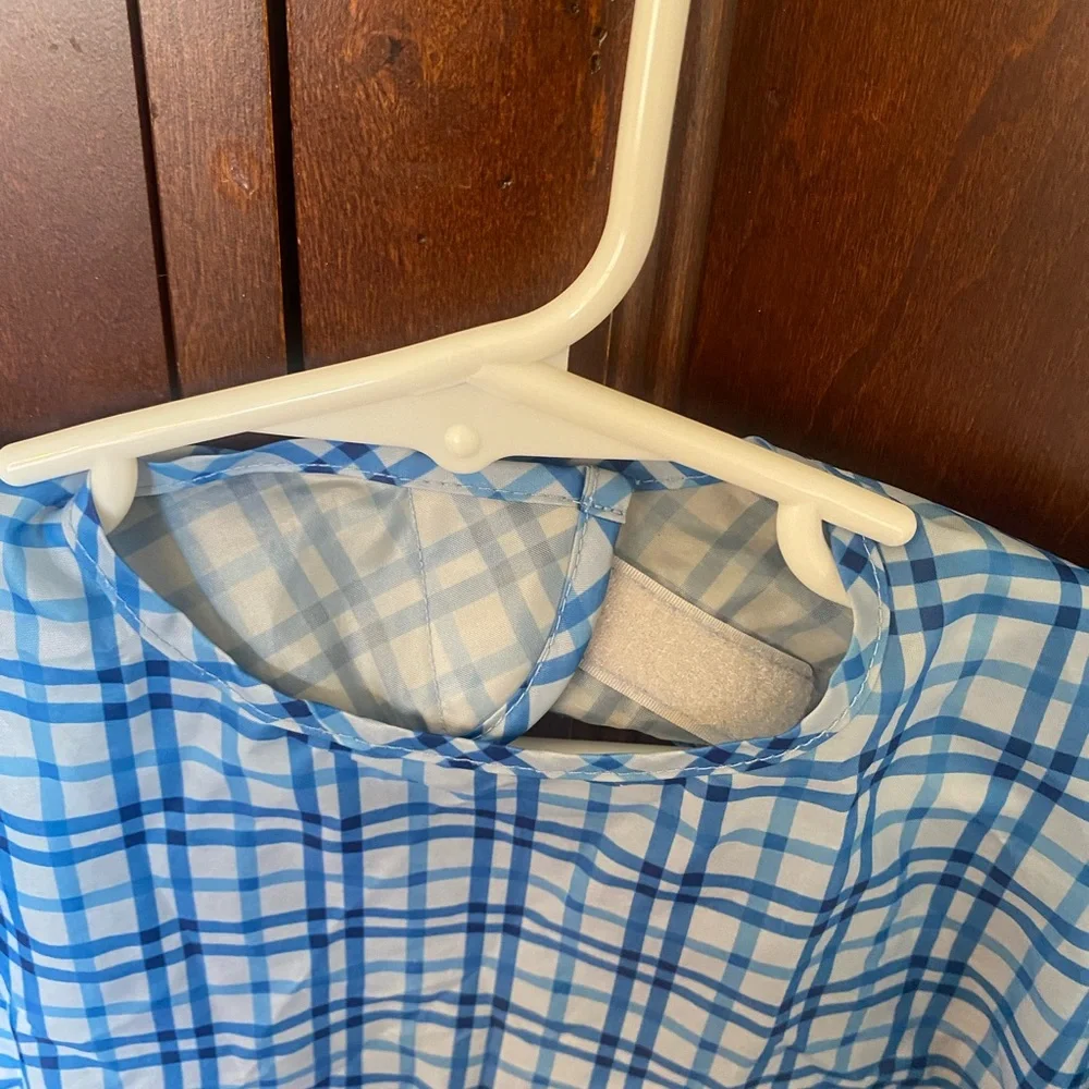 Washable long-sleeved apron bib